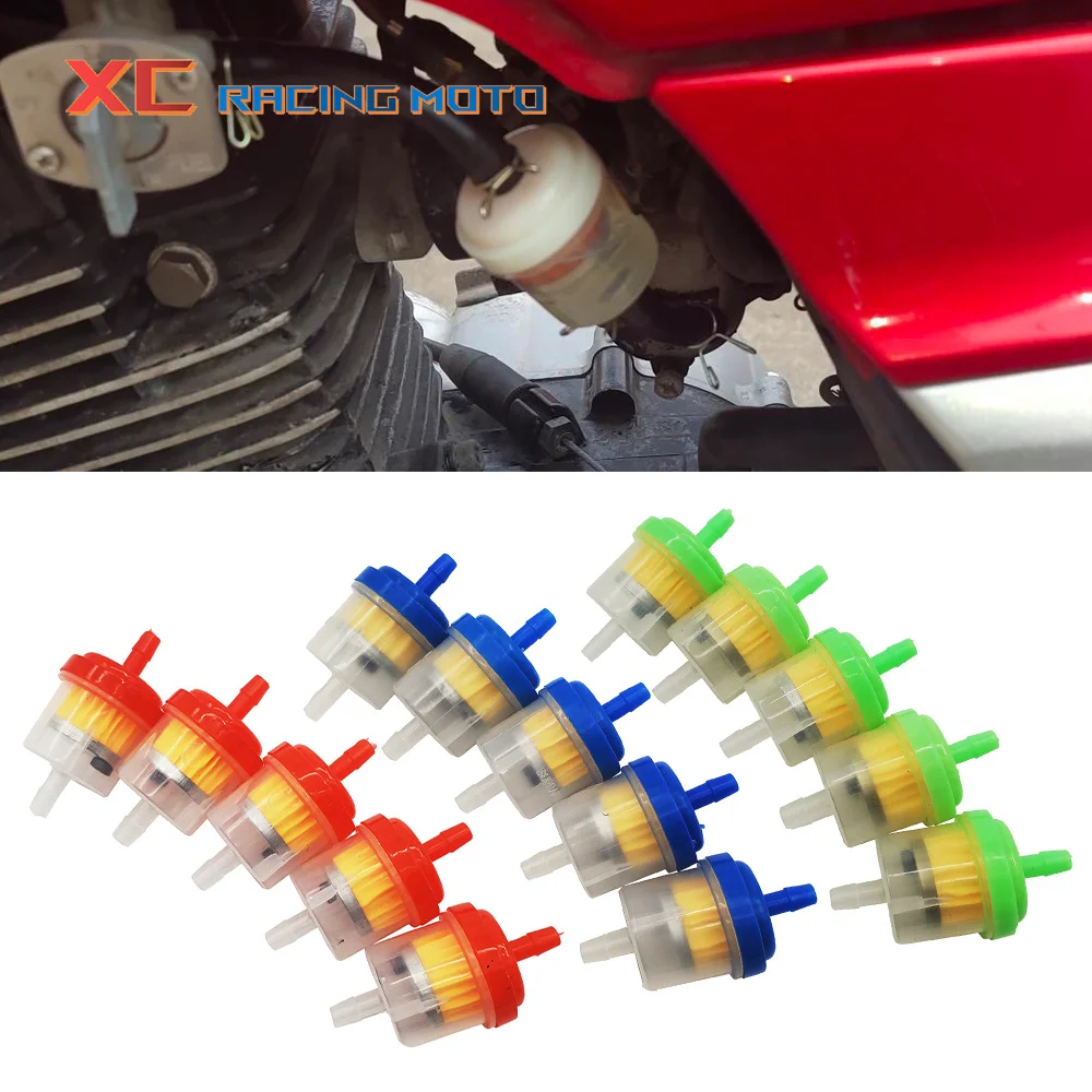 

1/3/5Pcs Engine Carb Car Dirt Bike Oil Gasoline Liquid Fuel Filter For Scooter Motorcycle Motorbike Gas Petrol Filters Motocross