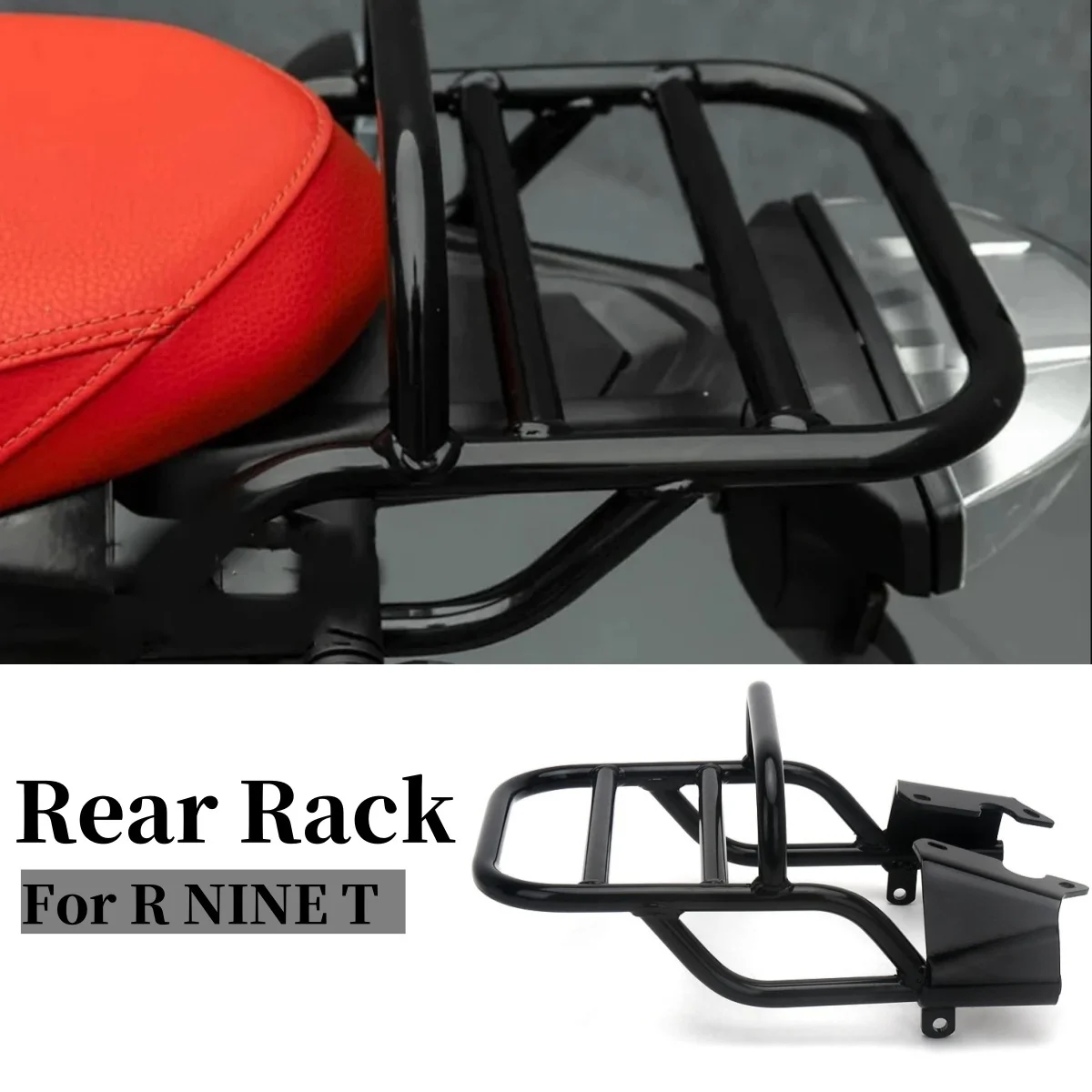 

Motorcycle Luggage Rear Rack For BMW R Nine T Pure/Scrambler/Urban Tail Case Extender Carrier Durable Support Holder Bracket