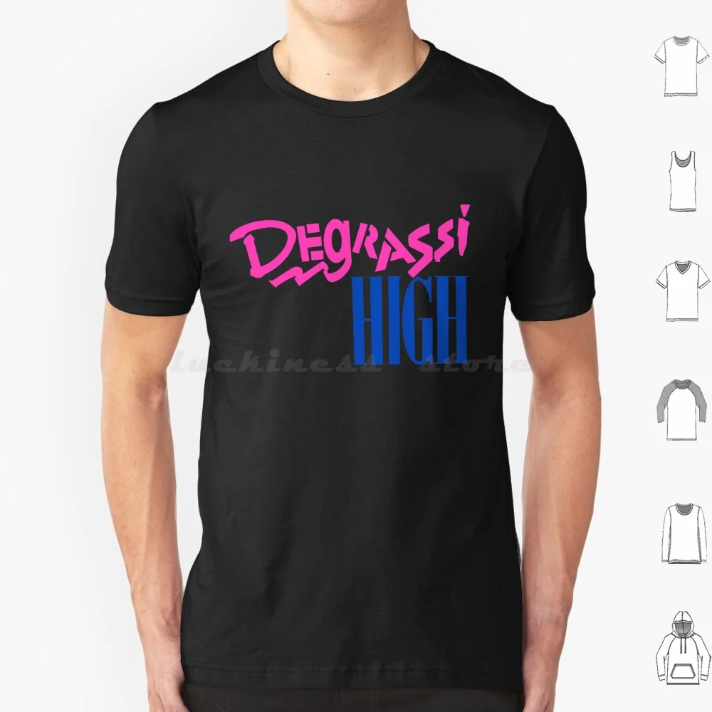 

Degrassi High ( Pink On Black ) T Shirt Men Women Kids 6xl Vintage Canadian 1980s 1990s Degrassi High Nostalgic Toronto Ontario