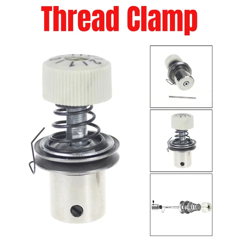 1PC Industrial Sewing Machine Accessories Thread Clamp Adjuster Sewing Machine Spring Flat Synchronous Machine Thread Clamp