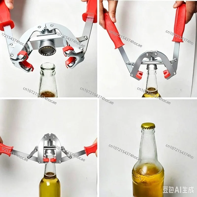 Model FK108, 26mm Metal Bottle Capper / American Style Bottle Sealing Machine, For Beer Bottle Crown Caps Only
