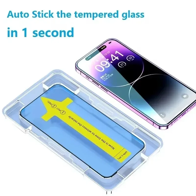 Easy Install Screen Protector for VIVO X100 Ultra X200 Pro Protective Film X70 X80 X90 IQOO8 12 11 10 Pro with Installation Box