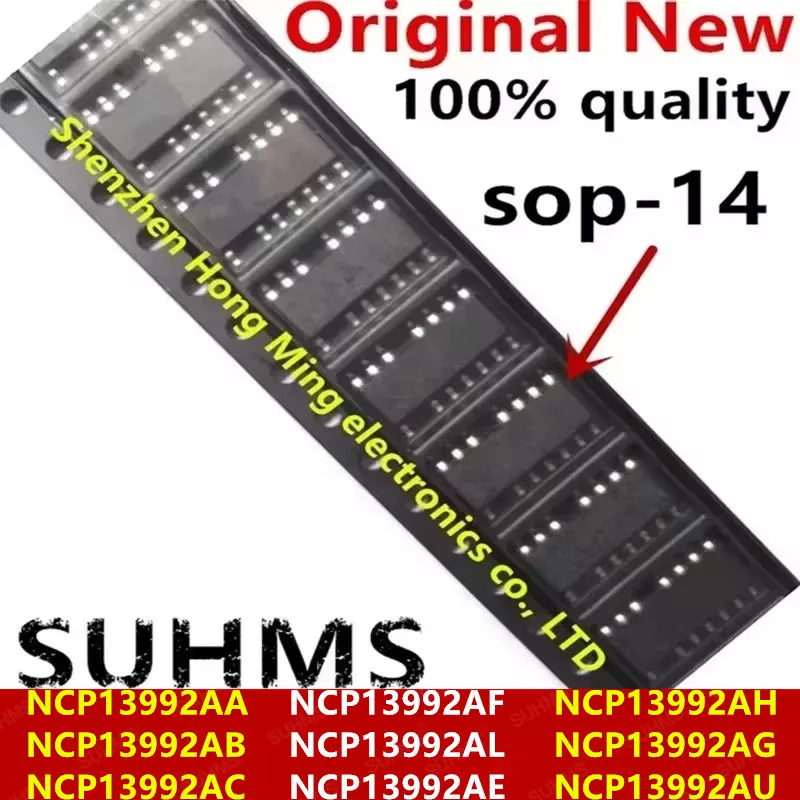 (5 قطعة) 100% جديد NCP13992AA NCP13992AB NCP13992AC NCP13992AF NCP13992AL NCP13992AE NCP13992AH NCP13992AG NCP13992AU DR2G sop-14