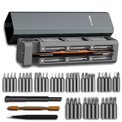 Screwdriver Set 46 In 1 Magnetic Screwdriver Bit Precision Screwdriver Torx Hexagonal Phone PC Repair Kit Hand Tool