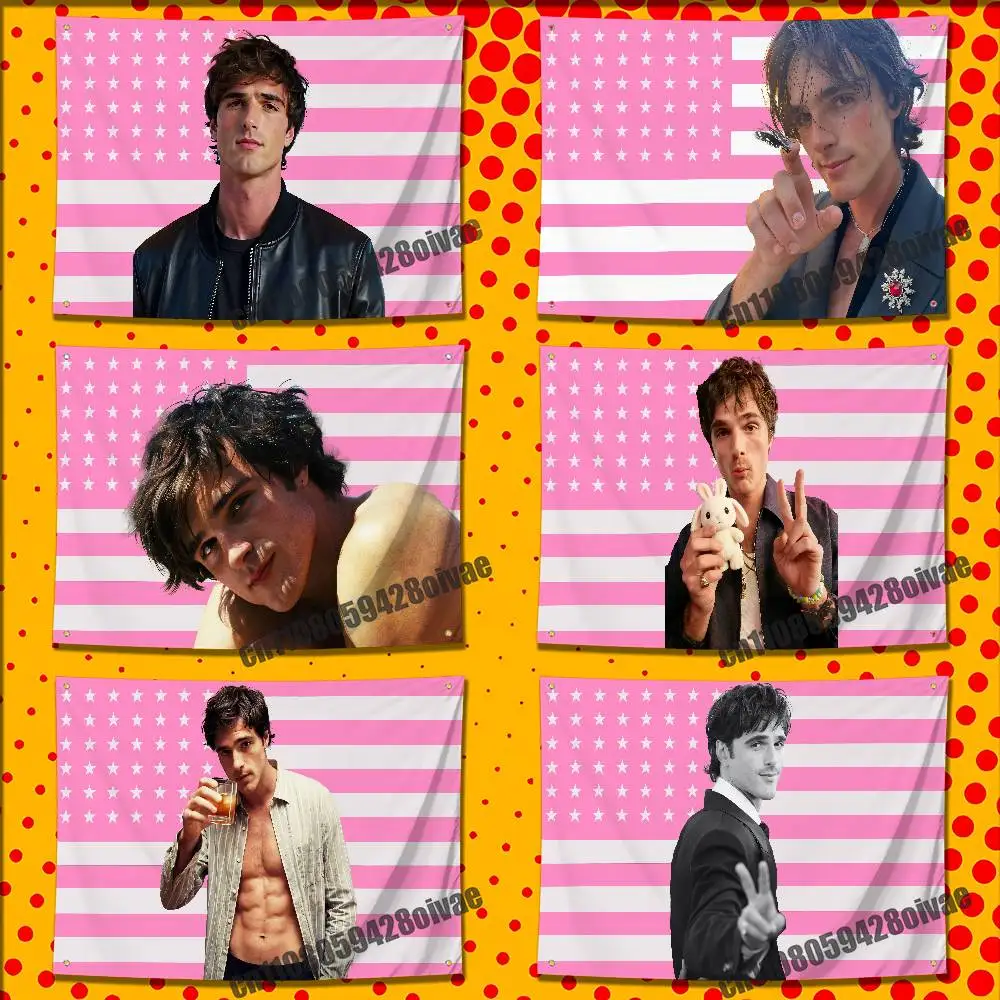 

Actor PINK America USA Jacob E-Elordi Flag For 150*200cm 60*110cm 80*120cm 100*150cm 50*70cm Outdoor Wall Banner Tapestry Cover