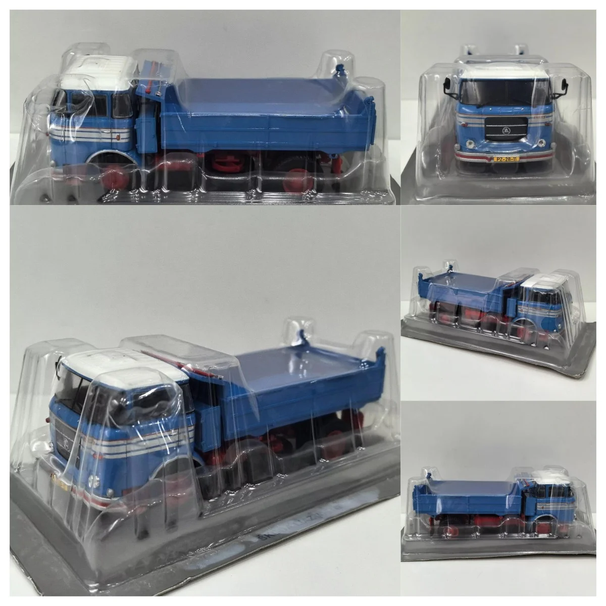 

IXO Зеркало заднего вида сломано, модель грузовика SKODA LIAZ 706 MT в масштабе 1/43, передняя часть из сплава, пластиковая модель автомобиля