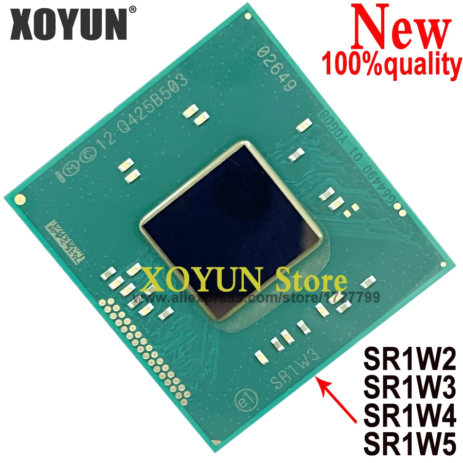 100% New SR1W2 SR1W3 SR1W4 SR1W5 N3530 N2930 N2830 N2807 BGA Chips