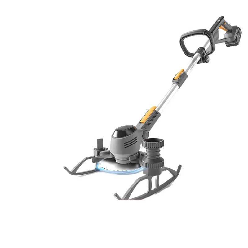 

Electric lawn mower, garden household hand push rechargeable, multi-functional high-power mower artifact