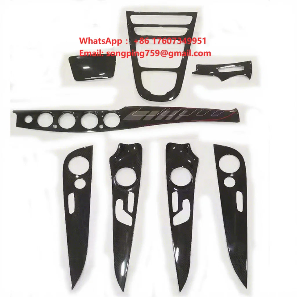 Central Control Panel Dashboard  for Mercedes-Benz W213 AMG Carbon Fiber Replacement Interior Kits
