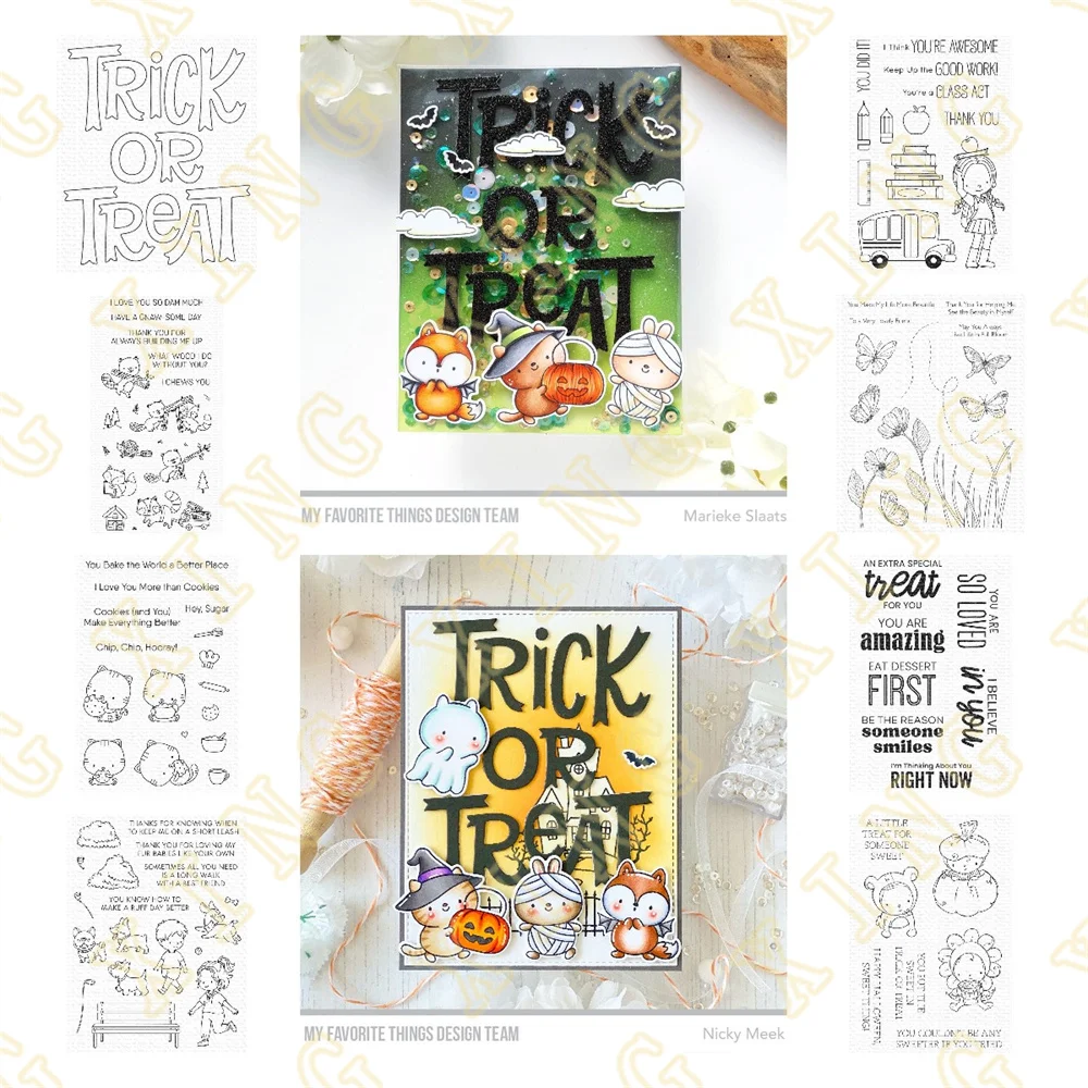 

Metal Cutting Dies and Clear Stamps for DIY Scrapbook Paper Craft Handmade Card Album Punch Art Cutter Lunch Box Notes 2023 New