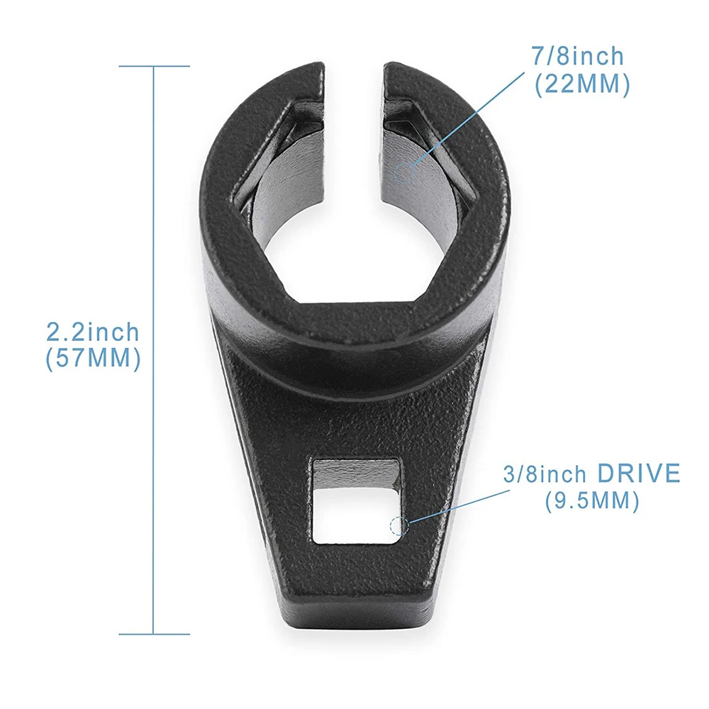 1PC Lambda Oxygen Exhaust Sensor Offset Removal Socket Tool 22mm 7/8\