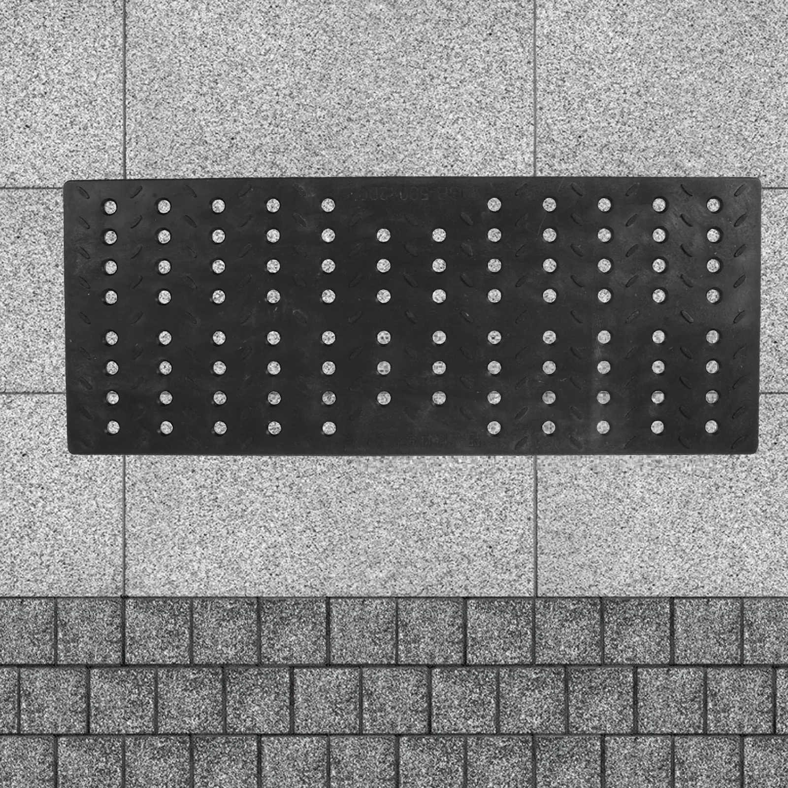 

Plastic Drainage Outdoor Trench Cover Heavy Duty Sewer Grate For Driveway French Drain Channel Supply