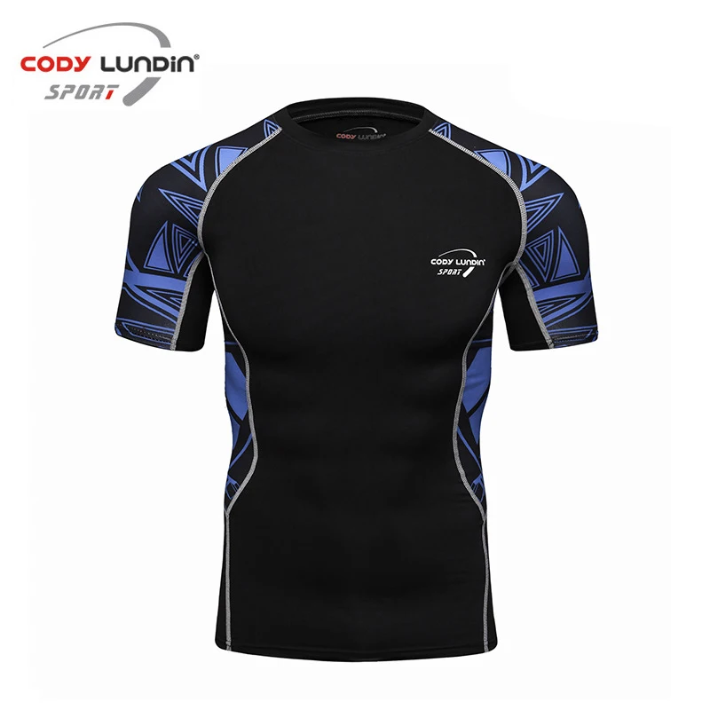 Muay Thai T-shirt Rash Guard Men Boxing Compression Shirts Rashguard Jiu jitsu T-shirt Fighting Bjj Kickboxing MMA Clothing