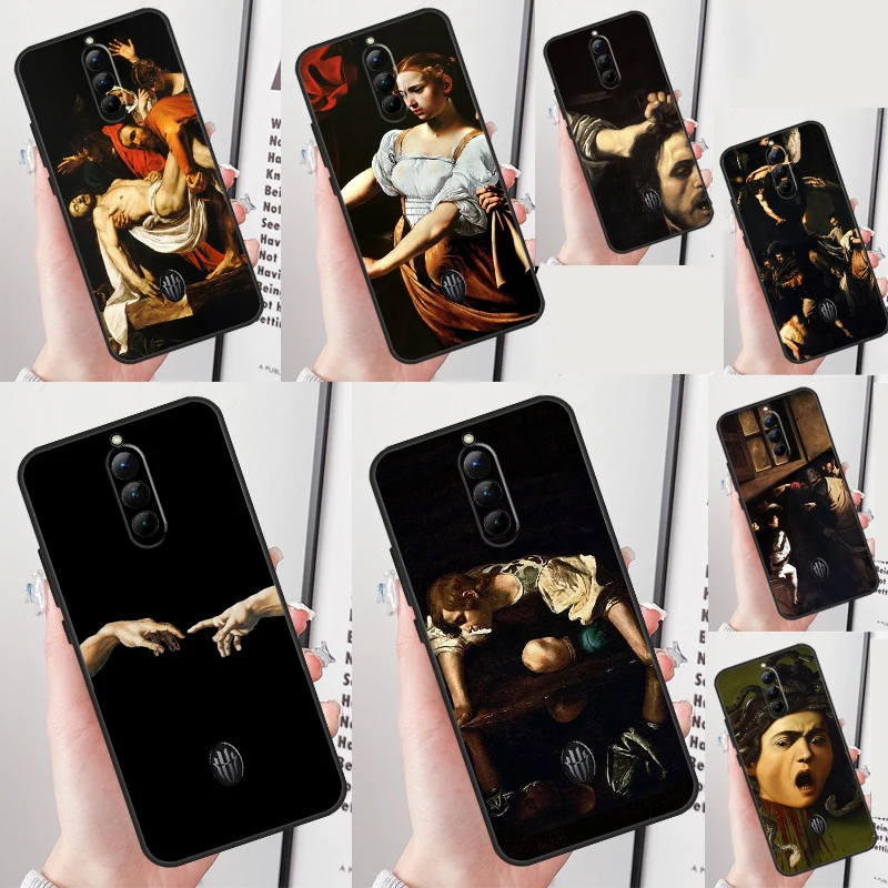 Caravaggio Paintings Case For ZTE Nubia Red Magic 8S Pro 8 Pro Plus 7S 7 Pro 6 6S 6R 5G 5S Cover Shell Fundas