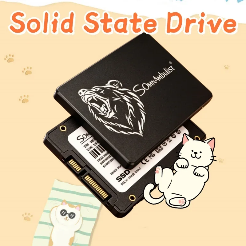 Halcyon SomnAmbulist 2.5 Polegada SATA3 SSD 120GB 240GB 480GB 960GB 128GB 256GB 512GB 1TB Resistente Disco de Estado Sólido Integrado