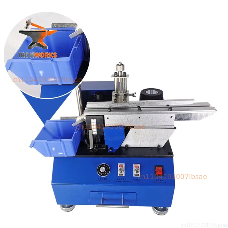 Automatic Capacitor Belt Taped Radial Lead Capacitor Cutting Machine Bulk capacitor clipping machine 100-250PCS/MIN
