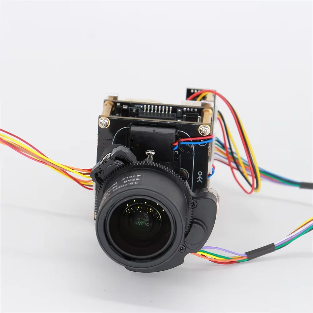 

Промышленная IP-камера PTZ 4K 8 МП на заказ, Hi3519DV500, с матрицей IMX678 1/1.8 ", моторизованным зумом 3.6-11 мм, Wi-Fi модуль