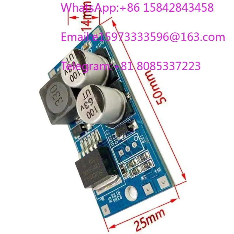 DC-DC LM2596HV Adjustable Power Module 36-48V Input 5-55V Variable Output Converter