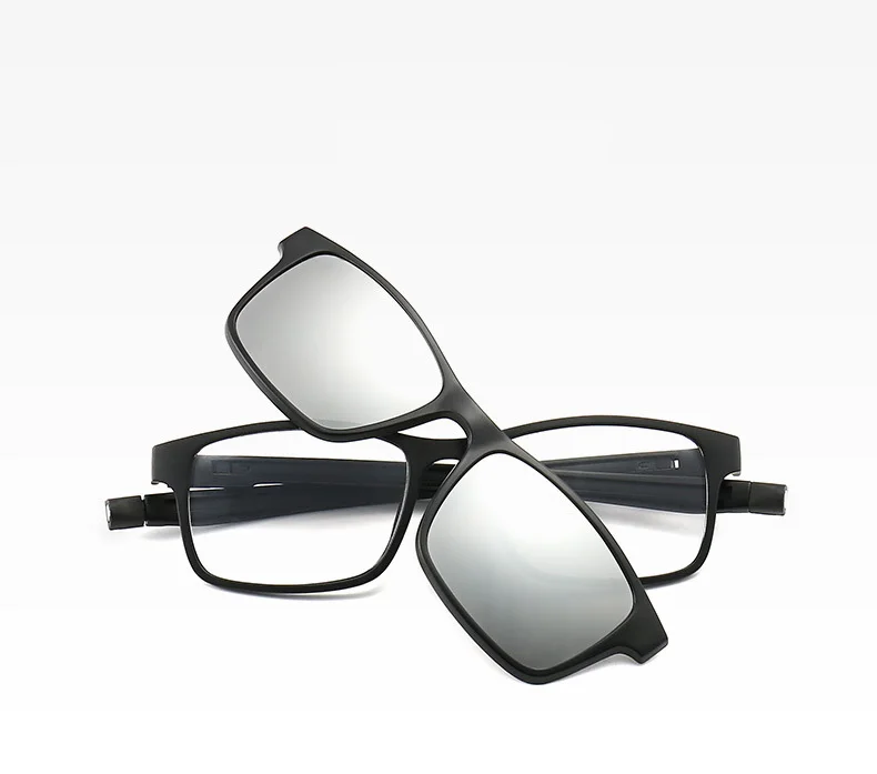 Myopie-Brille 5-teilige Magnetische Befestigung Polarisierte Clip-On-Brille Verstellbare Brille Basketball-Brille 2507A – Detail 14