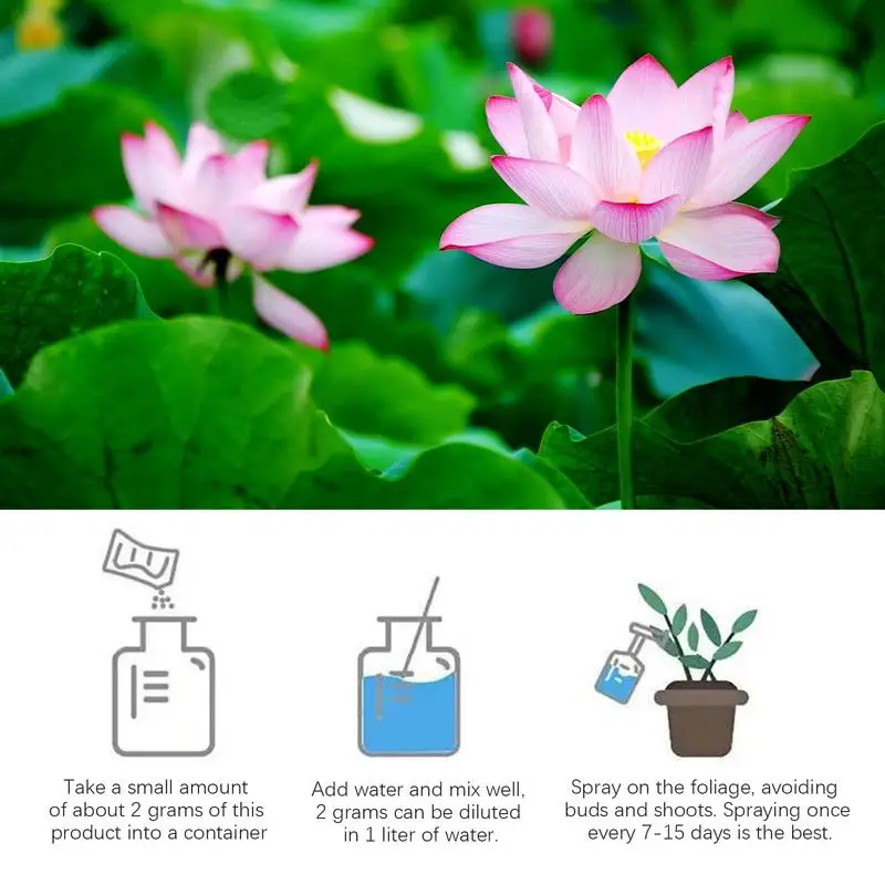 200 جرام مسحوق الأسمدة المزهرة زنبق الماء الطبيعي بركة المياه زنبق المغذيات حوض السمك الزهور زراعة الحل للفناء الخلفي #4