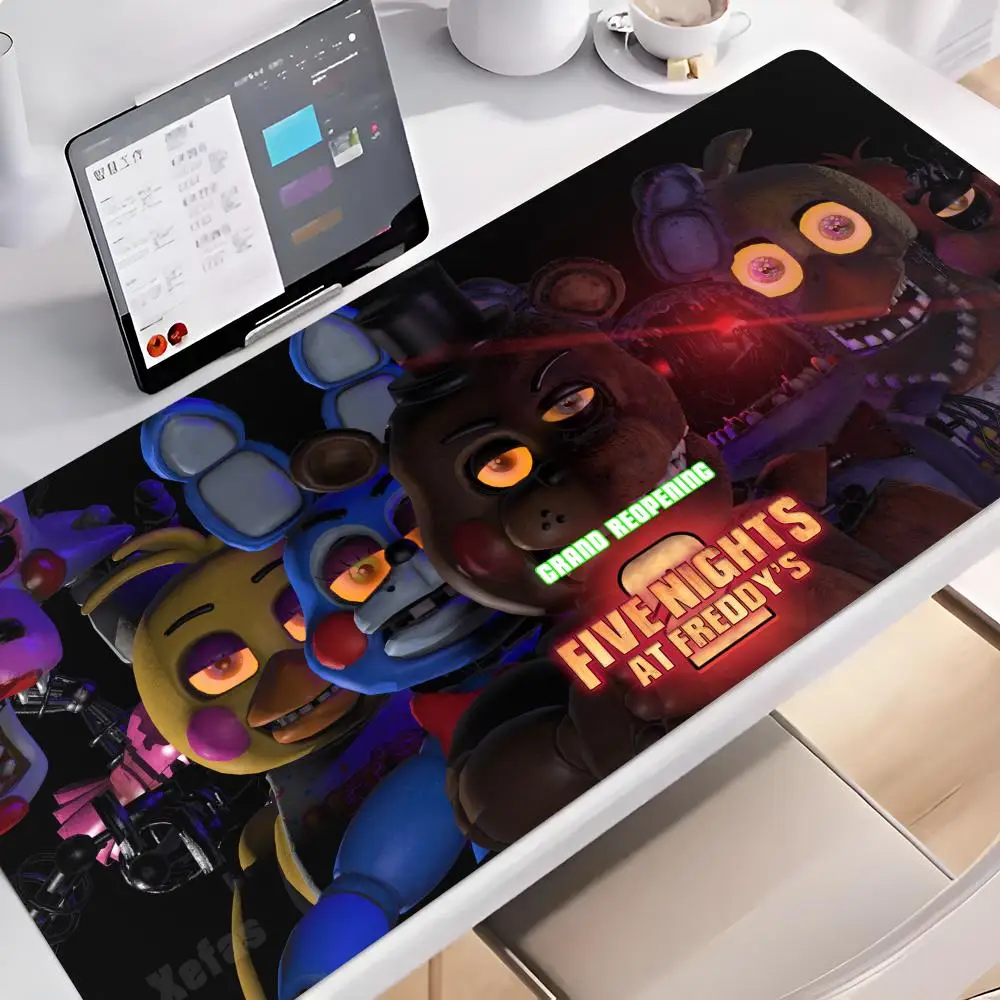 

Коврик для мыши F-Freddy D-Fazbear, резиновый коврик для ноутбука, коврик для мыши XXL, коврик для ноутбука, геймерский компьютерный стол, игровые аксессуары