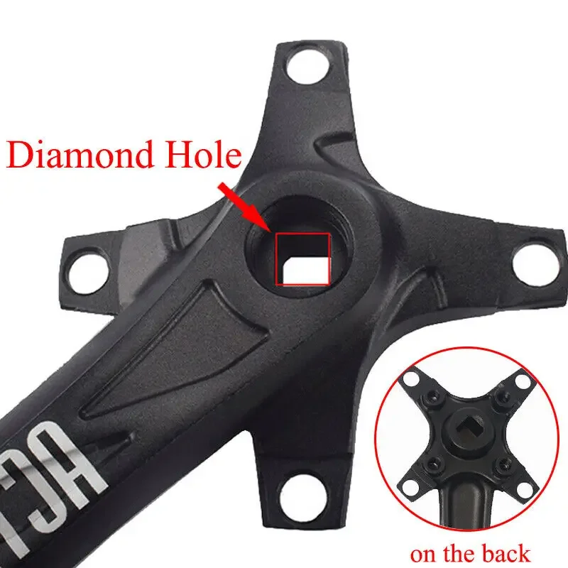 FMFXTR Mtb Crankset 104bcd 64bcd Bicycle Crankset 2*10S 3*10S 24/26/32/38/42T Bike Chainring Square Hole Crank Bike Part