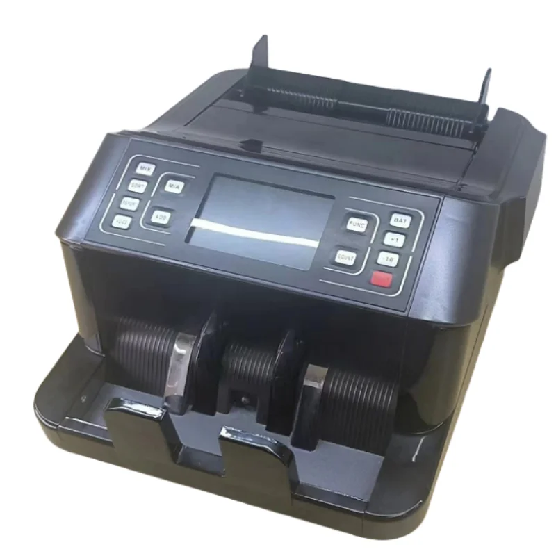 Money Counter Machine Counterfeit Bill Detector Automatic Money Detection Bill Counting Machine with UV MG IR for EURO US Dollar