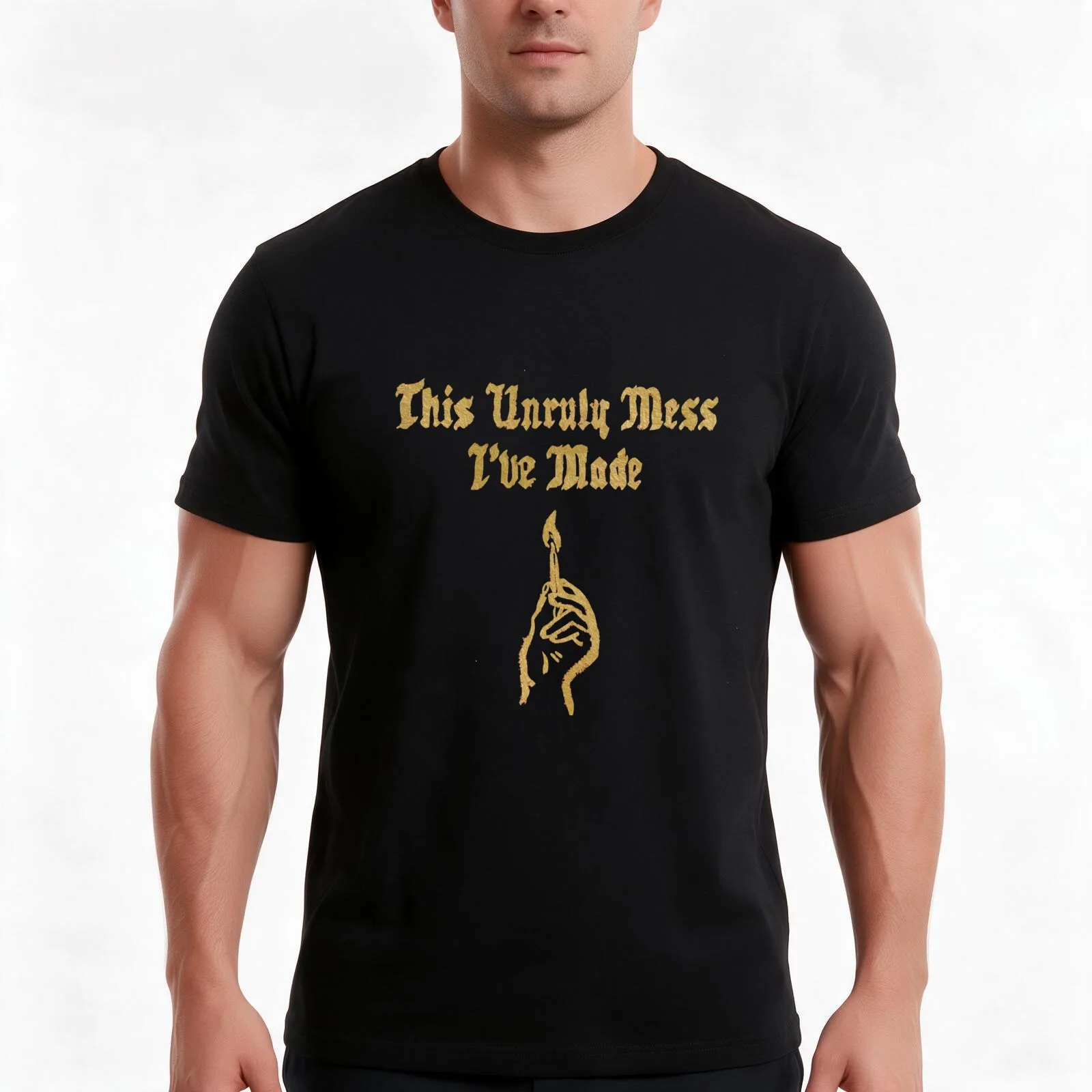 This Unruly Mess I've Made T-Shirt, Summer Casual Cotton Tee, Oversized Streetwear Tops, Vintage Graphic Print, Unisex Men Women