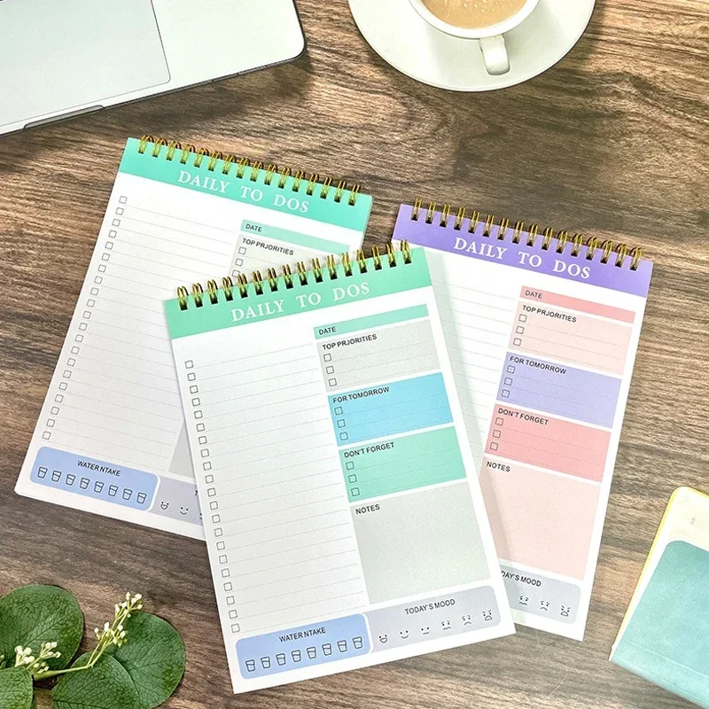 

Planner Notebook Schedule Planning Double Coil Notebook Journals To Do List Book