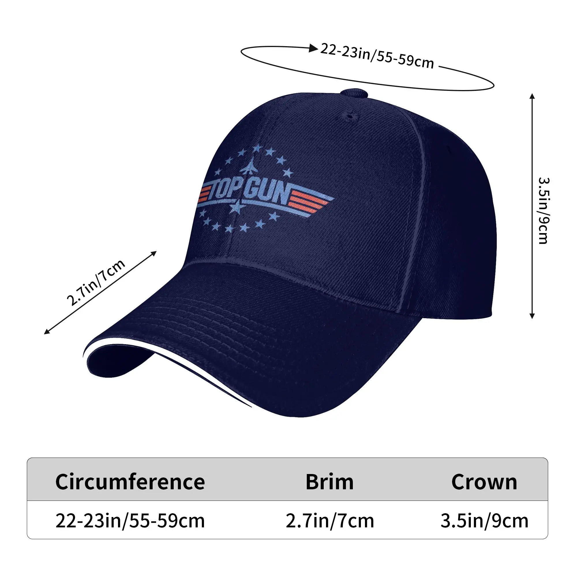 Summer Top Gun  Baseball Cap  Running Hippie y2k Retro Design Sun Trucker Hat Women Men High Quality Baseball Caps