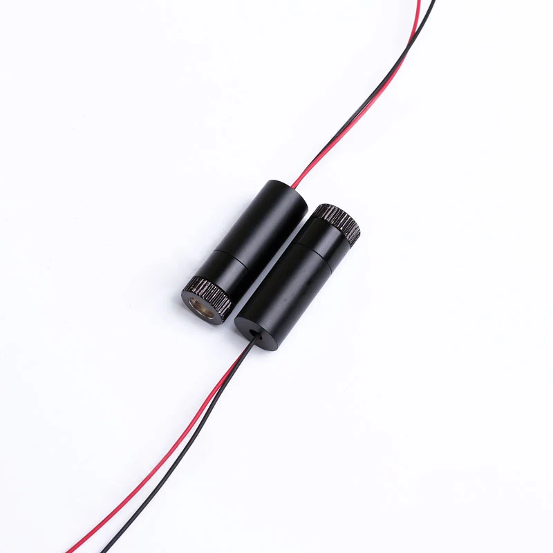 PMMA Lens D12X45mm Focusable 520nm Green Cross Line 5mw 10mw 20mw 30mw 50mw 80mw 135mw Use for Wood Laser Engraver