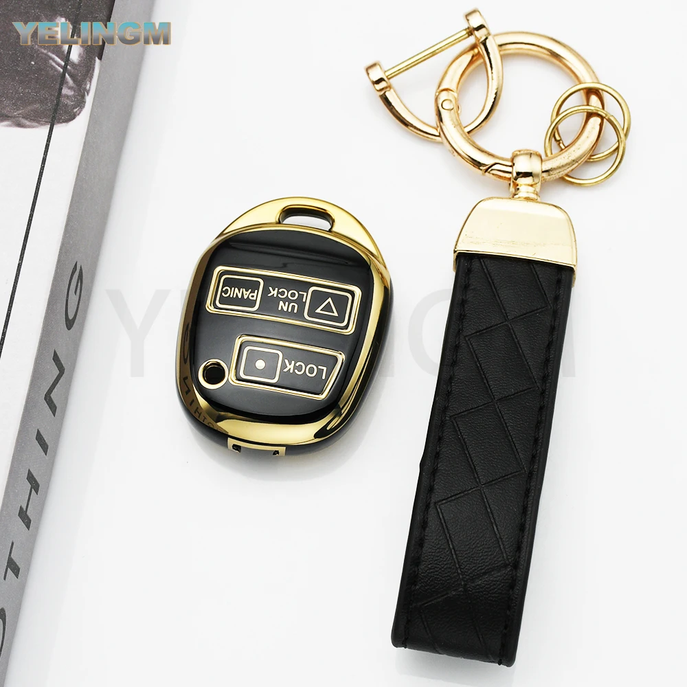 Car Key Case Cover Shell Fob For Lexus ES GS LS IS RX SC LX RX400h ES330 RX330 GS300 GS430 For Toyota Land Crusier FJ Cruiser