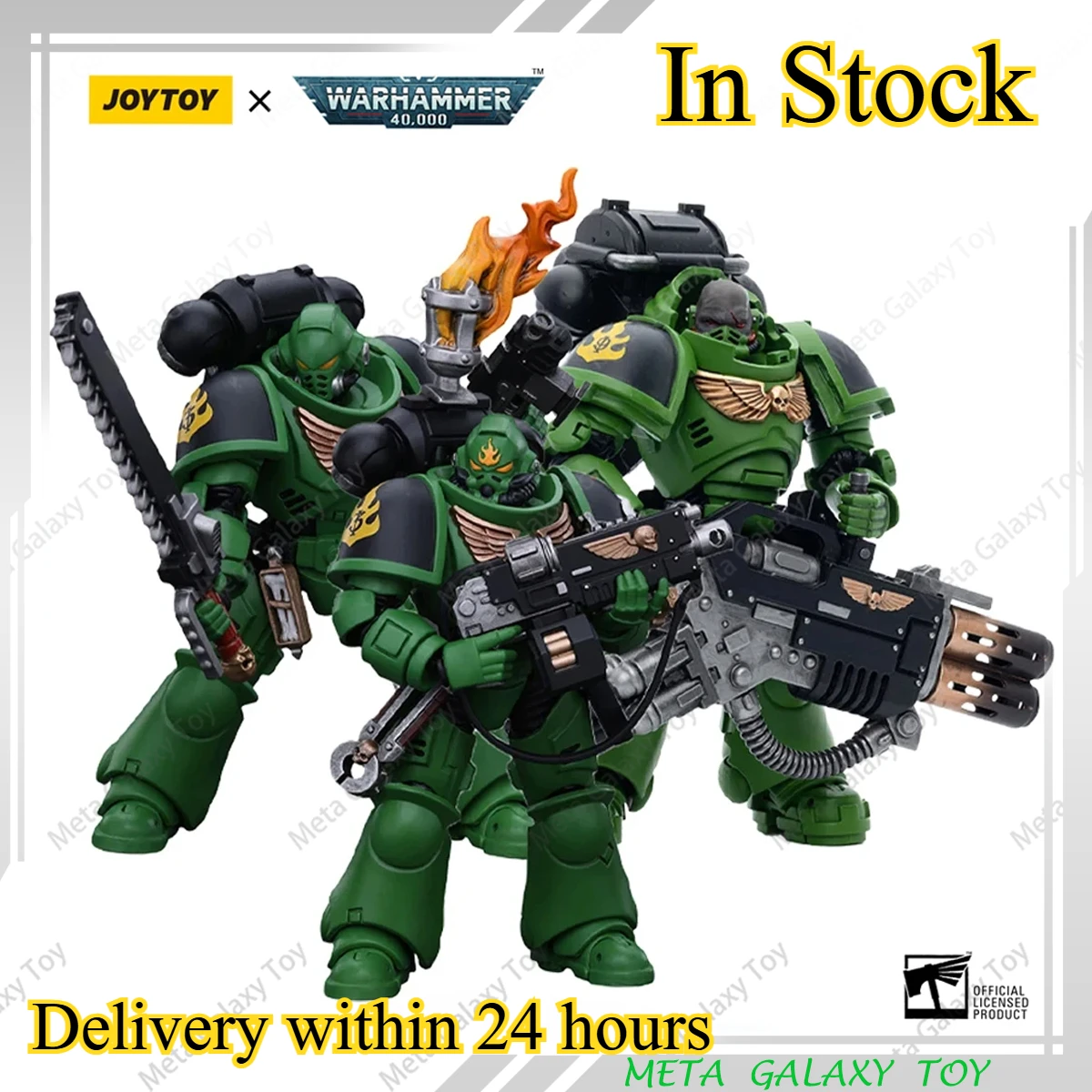 

[IN STOCK] JOYTOY Warhammer 40K 1/18 Action Figures Salamanders Intercessors Tsek'gan Haecule Eradicators Xavak Model Toys