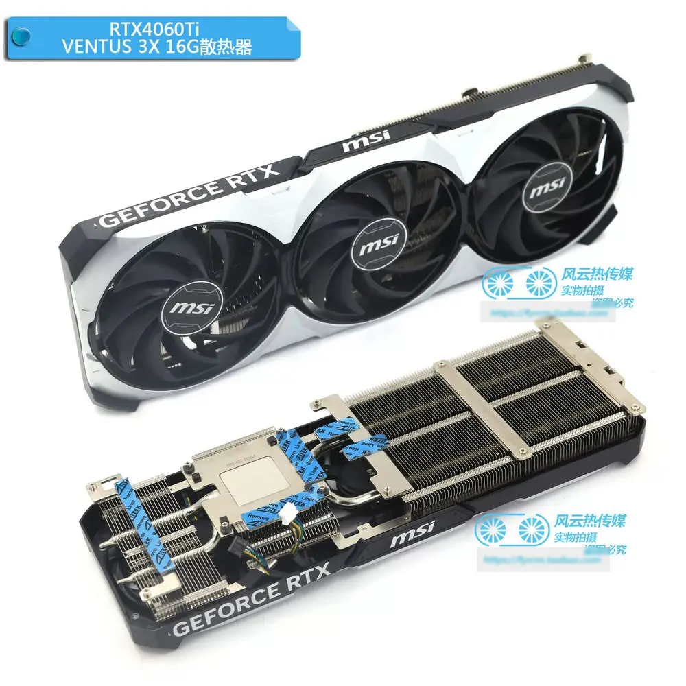 New Original Cooler Radiator for MSI RTX4060 RTX4060Ti SUPER VENTUS 3X 8G 16G Graphics Video Card