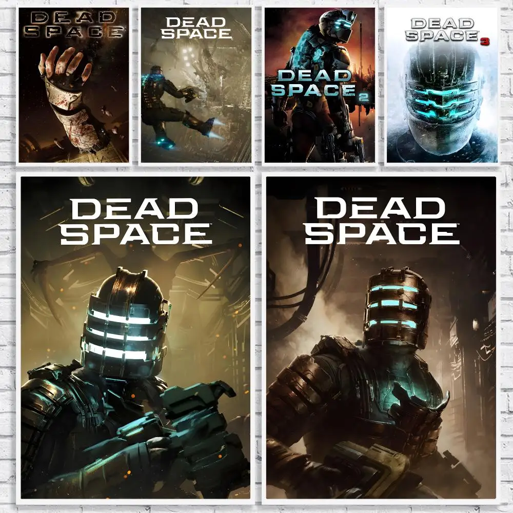 Video Game D-Dead Space Painting Calligraphy High-Quality Canvas Wall Mural Crease-Free For Living Room Bedroom Interiors