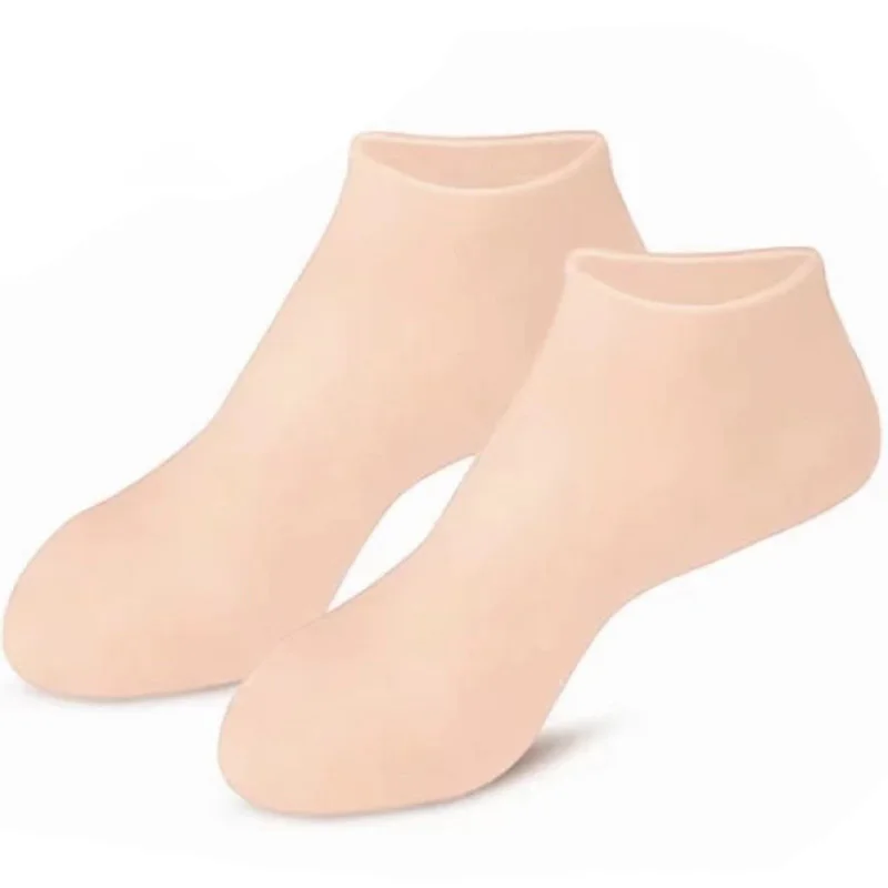 Universal silicone foot repair foot mask moisturizing foot spa mask effectively moisturizes foot protection socks foot care tool image 6