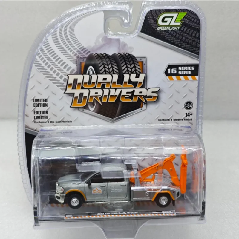 

GreenLight 1:64 Scale 2022 Ram 3500 Varnish edition Alloy Diecast Car Model Classics Adult Souvenir Gift Static Display