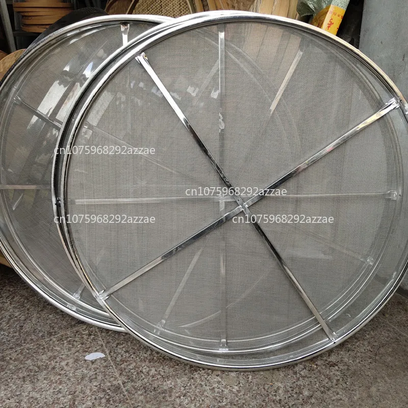 

Stainless Steel Reinforced Drying Net Baking Mesh Sieve Drying Tray Tea Leaf Cooling Sieve 50cm