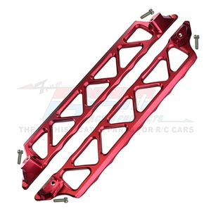 Gpm für traxxas 1/6 xrt 1/5 x-maxx 8S 6s 4WD Monster Truck Upgrade Metallteile Chassis Nerf Stangen Seite Skid Pedal Fußplatte 7723 8 Hauptverkaufskidplatten -Traxxas Maxx - №2