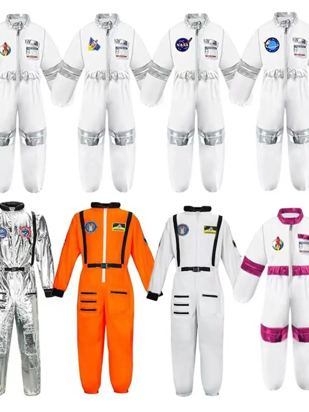 

Детский космический костюм, костюм космонавта на Хэллоуин, ролевая игра, наряд для авиационного выступления, сценический реквизит, исследования космоса