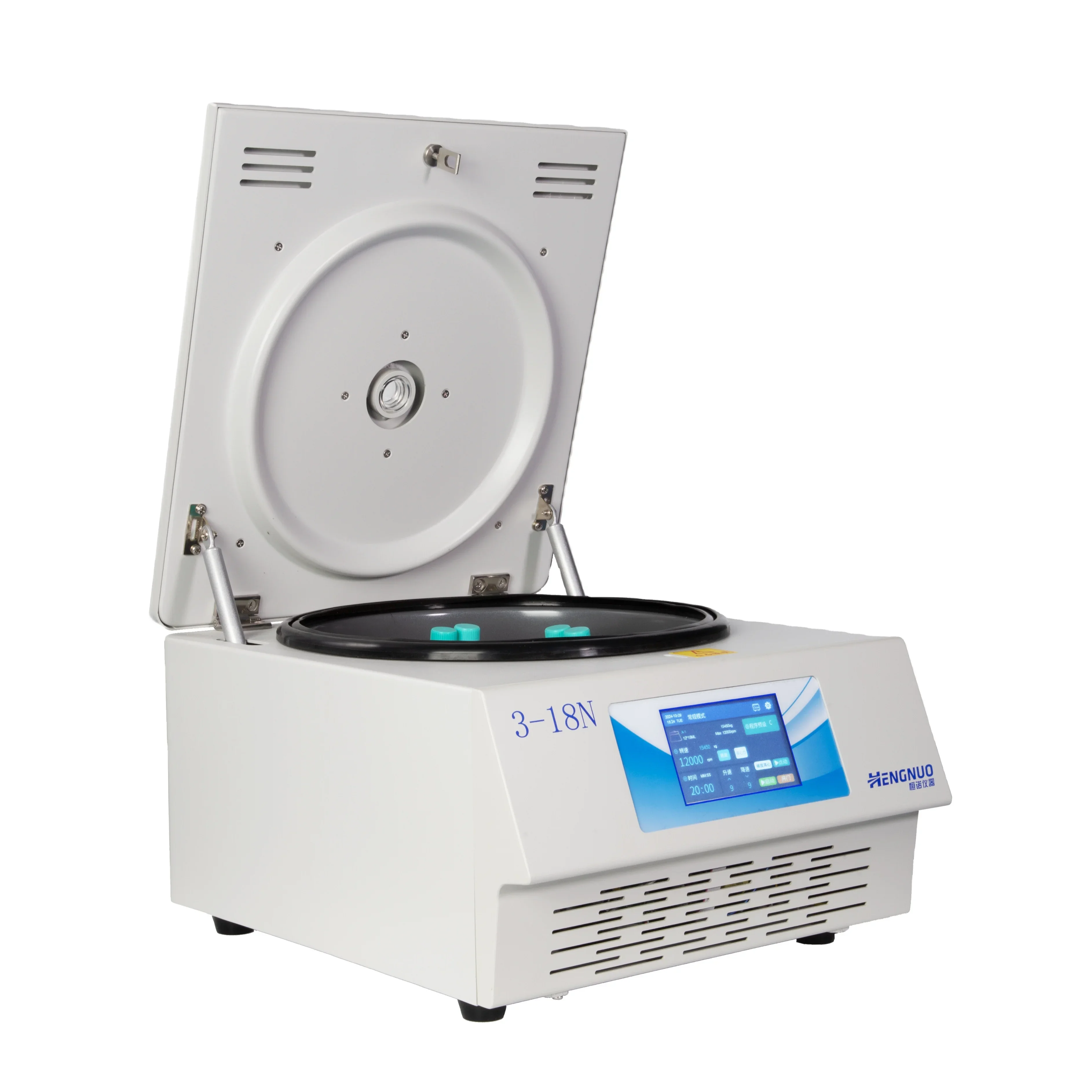 High-Speed Tabletop Laboratory Centrifuge Machine 3-18N 12x1.5/2ml Fixed Angle Rotary Head for Use in Labs
