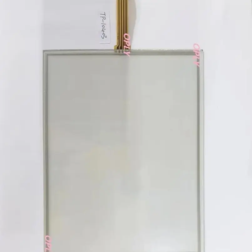 

4-проводной 10,4-дюймовый 10,4-дюймовый резистивный сенсорный сенсорный стеклянный дигитайзер 213*160 мм для мультимедийного дисплея промышленного класса, экран панели TP