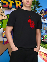 Disney Big Hero 6 Baymax Men's Clothes Men's T-Shirt Cartoon Casual Basics Funny Cute Short Sleeve Tees Parent-Child Outfit Tops