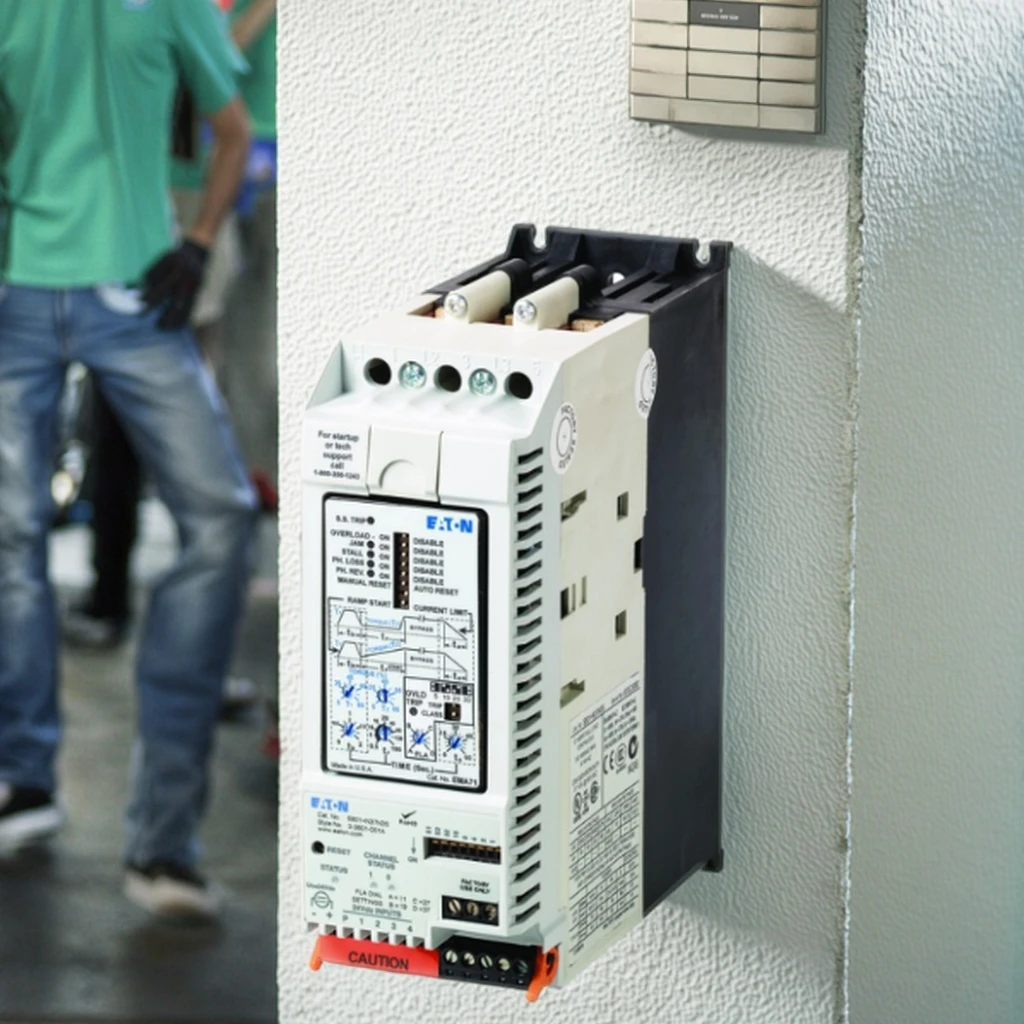 EATON S801+T24N3S Tuya Smart Switch 3 Phase & Single Phase Soft Starter for Efficient Motor Control and Protection