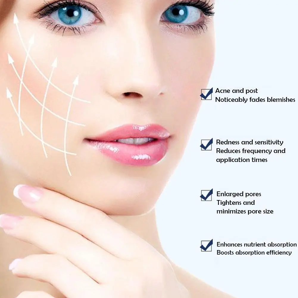 Blue Copper Peptide Face Skin Repair Freeze-dried Powder Set Sensitive Skin Moisturizing Firming Smooth Hyaluronic Acid Essence
