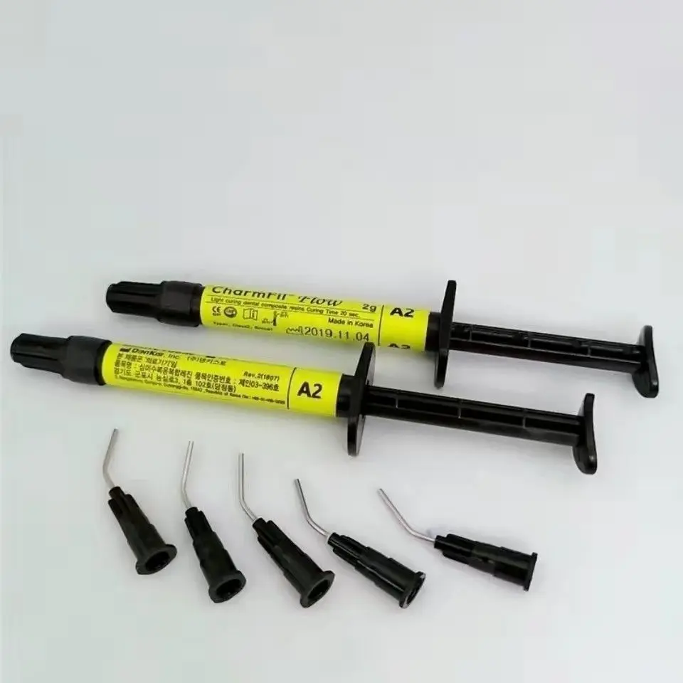 

Dental Materials 1/2pcs UV Curable Fluid Resin Flow Resin Nanofluid Resin Dental Laboratory