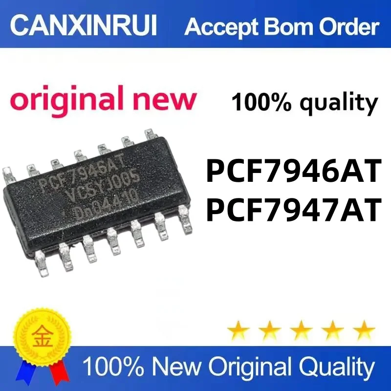 

PCF7946 PCF7946AT PCF7947 PCF7947AT Brand new original imported chips can be shot directly