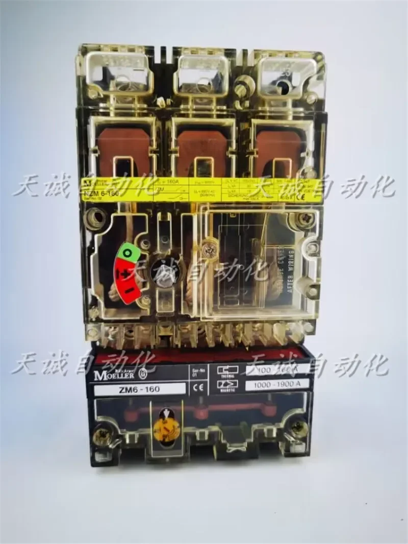 2025 Original MOELLER/Admiralty Müller Molded Case Circuit Breaker Switch NZM6-160A/100/125/80A/63A