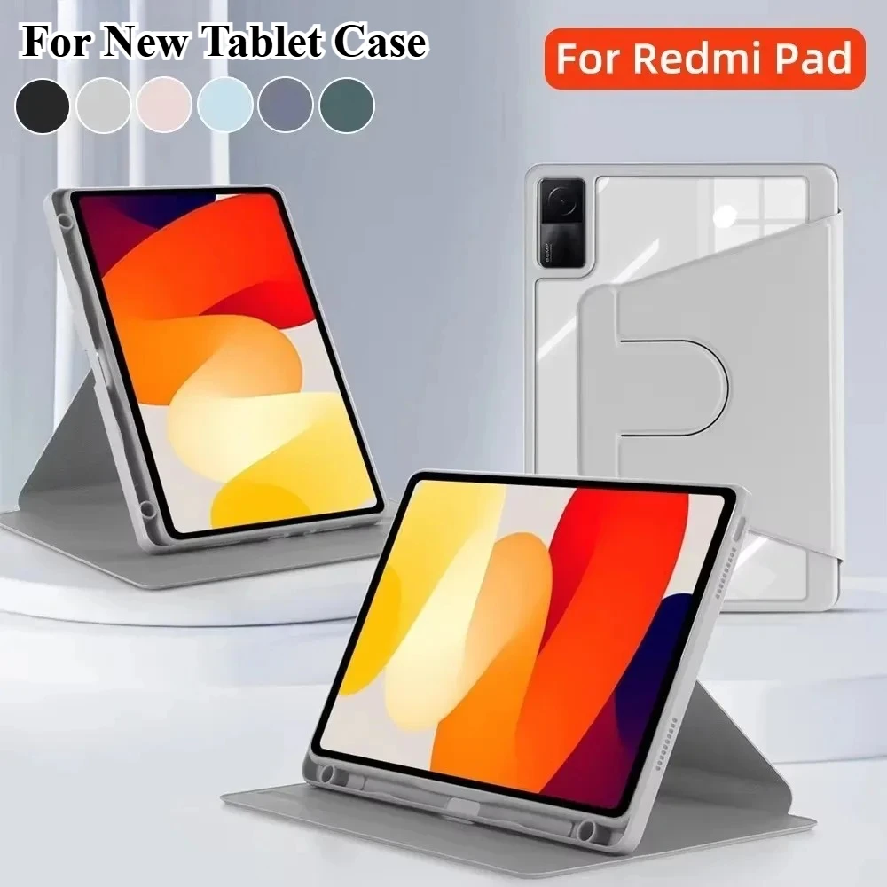 

Чехол для планшета New XIOAMI Pad 8 7 S Ultra mini 6 5 Pro 11 2-дюймовый Funda для Redmi Pad 2 Pro 12,1 K Pad 8,8 SE 2 11 8,7" Чехол