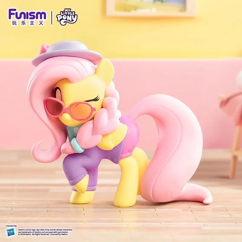 Original My Little Pony Fluttershy Sweet Diary Series Blind Box Ornament Action Figure Cartoon Decor CollectibleToy Holiday Gift image 3